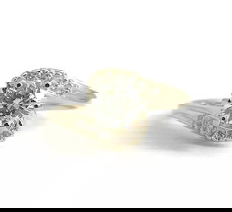 Round Diamond Swirl Engagement Ring 14K Yellow Gold, .61 CTW, 2.73 Grams: Round Diamond Swirl Engagement Ring 14K Yellow Gold, .61 CTW, 2.73 Grams This lovely round solitaire diamond engagement ring is sure to make her smile! Don't hesitate to ask any questions! Diamonds: 1