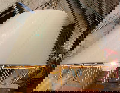 Modern Sculptural Artic Line Voltage Pendant Light in Gloss White and Gold Shade: Materials: Metal Modern Sculptural Artic Line Voltage Pendant Light by Tech Lighting in Gloss White Gold ShadeThe Artic Line