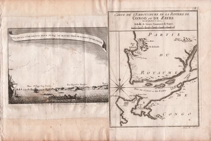 Bellin/Prevost: Ghana Gold Coast / Congo River's Mouth