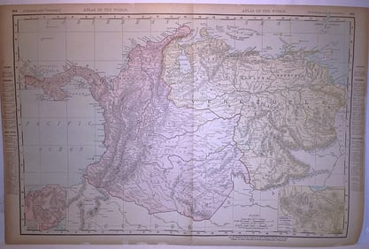 Colombia & Venezuela 1896