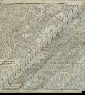 1923 McClain Map of Los Angeles -- Map of Los Angeles: Title: 1923 McClain Map of Los Angeles -- Map of Los Angeles Cartographer: D McClain Year / Place: 1923, Los Angeles Map Dimension (in.): 17 X 15.3 in. This is an excellent folding map of Los Angeles,