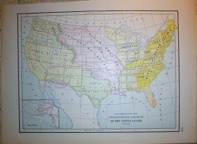 Territorial Growth Of The U.S. 1897