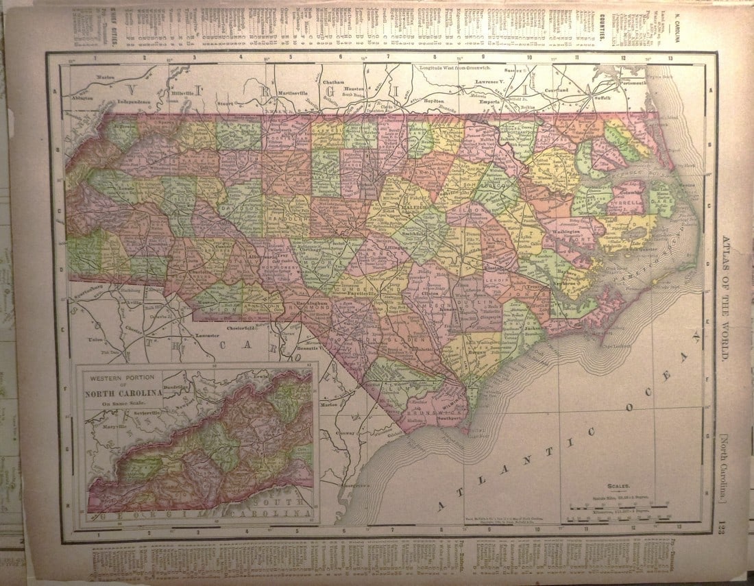 North Carolina 1895 (1 of 1)