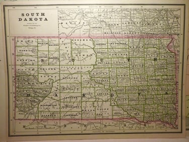 South Dakota 1886