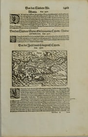 1628 Munster Map of Cyprus -- Cyprus