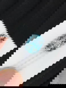 IGS Certified Sky Color Aquamarine Gemstone , Fancy Oval Cut Natural Aquamarine March Birthstone ,: Materials: Gem type: Aquamarine Carat weight: 5.12 : • Weight : 5.12 CT • Dimensions: 14.02x10x6.67 MM • Shape : Emerald Cut • Color : Sky Color • Origin : Madagascar • Treatment : No Trea