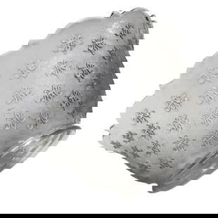 Victorian Textured Gas Light Shade w/ Fleur De Lis Details: About the Item Victorian textured gas light shade featuring intricate Fleur de Lis details offers elegance and historical charm. Its delicate design and timeless appeal make it a perfect decorative pi