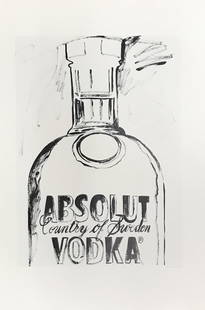 Andy Warhol Absolute Vodka 4 Print Pop Art 1999: Artist: Andy Warhol Country: USA Title: Absolute Vodka 4 Printed: Offset on luster paper 1999 Paper Size: 19.50 x 13.50 inch Provenance: Catalog Andy Warhol Condition: Very Good &nbsp;<