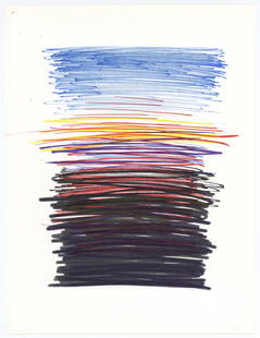 Agam Yaakov Original Lithograph-1 XXe Siecle 1978: Artist: Agam Yaakov Country: Israel Title: Untitled 1 Medium: Original Lithograph Marks: Not signed, Not numbered Paper: Vellum 12.5 x 9.50 inch Printed : 1978 by Mourlot Provenance: Xx siecle 5