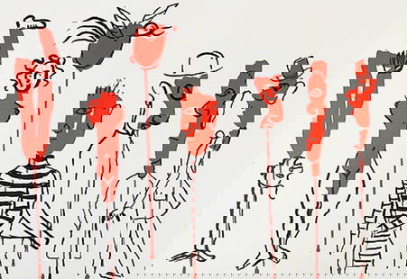 Calder Original Lithograph DM03156d Derriere le Miroir 1966: Artist: Alexander Calder Country: USA Title: DM03156d Medium: Original Lithograph Marks: Not signed not numbered Paper Size: 15 x 22 inch Folded as published Publisher: Maeght 1966, France Prove
