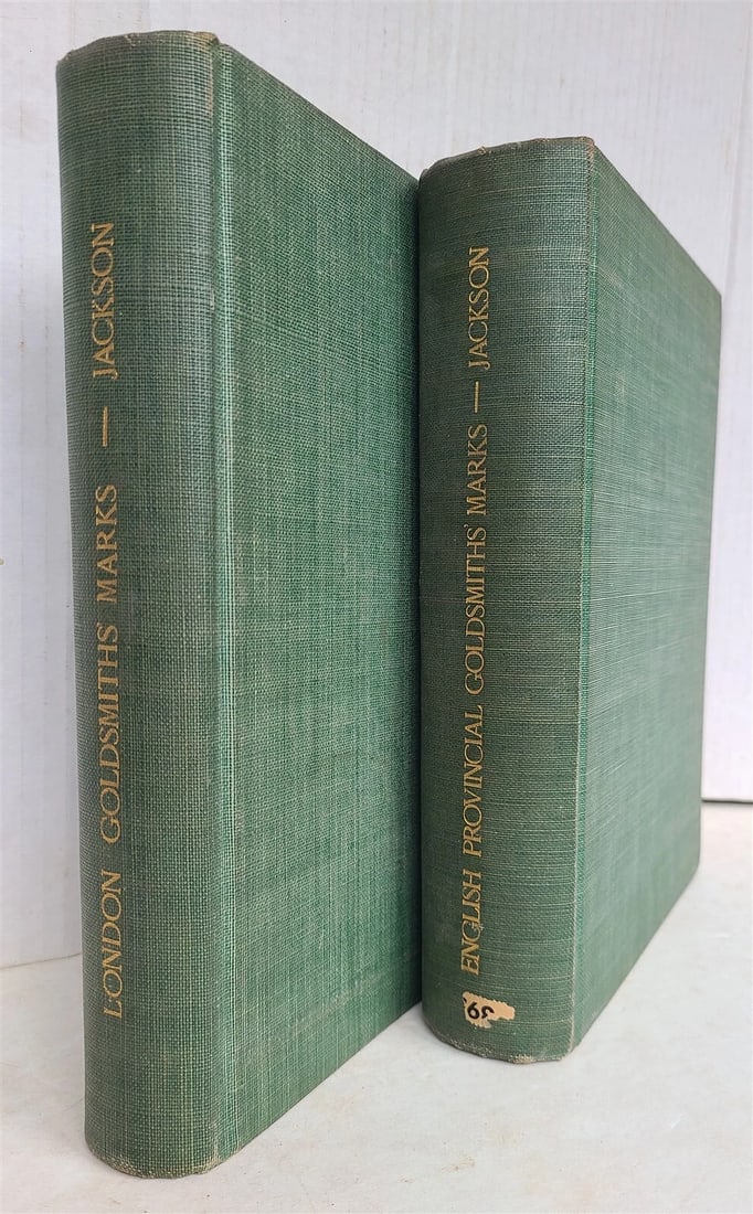 1921 ENGLISH GOLDSMITHS THEIR MARKS England Scotland Ireland 2 VOLUMES 13K MARKS: English Goldsmiths and Their Marks; A History of the Goldsmiths and Plate Workers of England, Scotland and Ireland with over Thirteen Thousand Marks reproduced in facsimile from authentic examples of 
