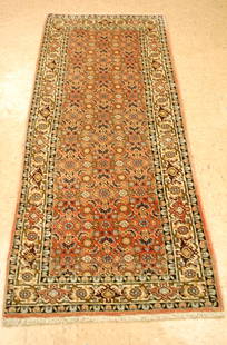 Persian BIJAR RUNNER 2.3x6.6: Title: Persian BIJAR RUNNER 2.3x6.6 Description:OLD,ANTIQUE HIGHLY DETAILED DESIGN Persian BIJAR RUNNER ORIENTAL RUG .....KORK WOOK...HIGH KPSI.......size is a unique 2'3" x 6'6" ...........Wonderful