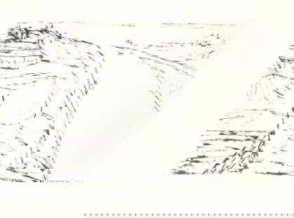 1947 Paul Klee Engraving 10 River View 1912: Artist: Paul Klee Country: Switzerland / Germany Title: River View - 1912 Medium: Engraving - 10 printed: 1947 by Meriden Gravure Company Size: Vellum paper 12 x 9 inches, Same size as the original Pr