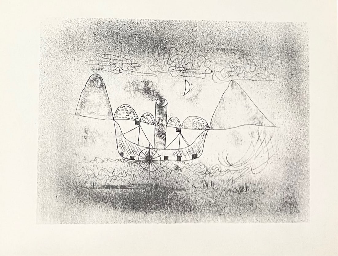 1947 Paul Klee Engraving 28 Lugano 1922 (1 of 1)