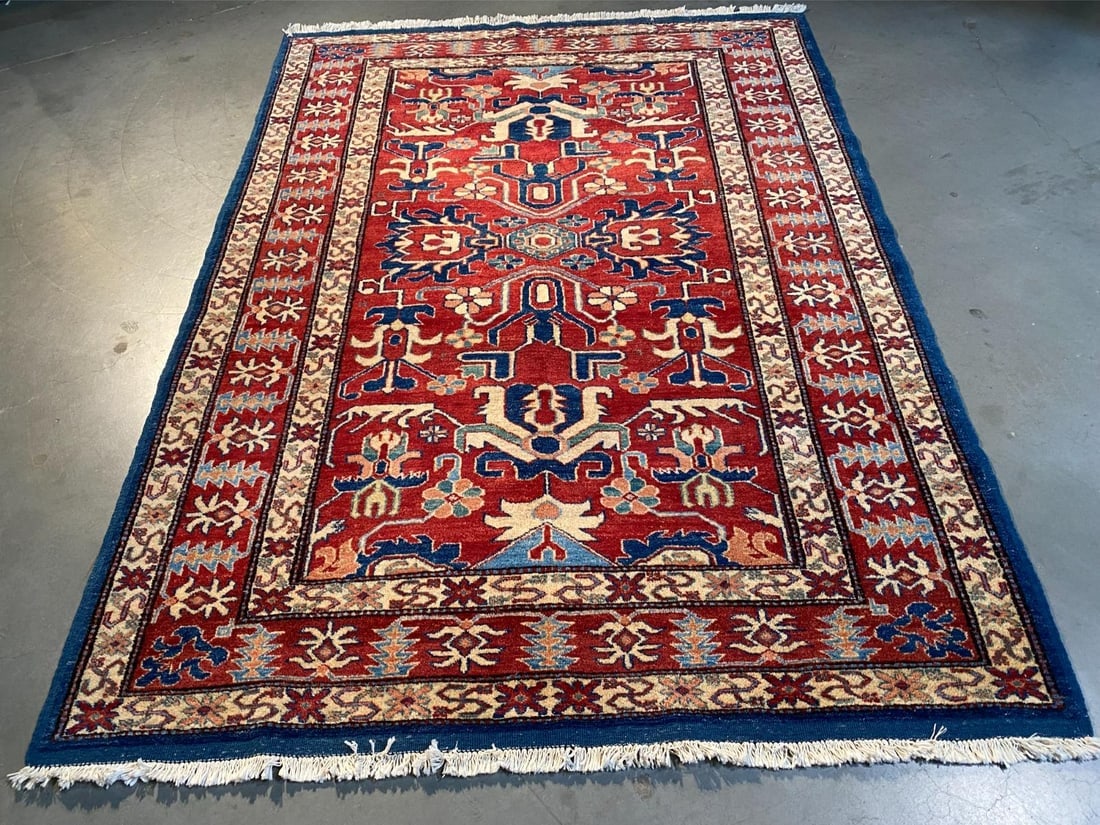 FINE KAZAK RUG 5x6.7 (1 of 10)
