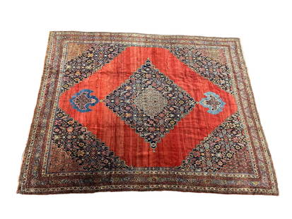 AMAZING CARPET Large 1900's Unusual 15' x 19' ANTIQUE Handmade Persian BIJAR Rug Pix-330: Title:AMAZING CARPET Large 1900's Unusual 15' x 19' ANTIQUE Handmade Persian BIJAR Rug Pix-330 Description:Size in Feet: Width: 14.9 x Length: 18.6 Size in Inches: Width: 177 in x Length: 222 in Age: