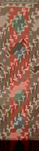 Antique Vegetable Dye Kilim Qashqai Persian Runner Rug 3x19: Title: Antique Vegetable Dye Kilim Qashqai Persian Runner Rug 3x19 Description:A Beautiful Genuine Iran ( Persia ) Kilim (Qashqai) rug is Hand Woven by skillful weavers in Iran ( Persia )