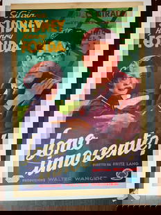 You Only Live Once - Boonie & Clyde Inspiration (1937) 27.5x39.375 Italian Movie Poster LB: You Only Live Once - Boonie & Clyde Inspiration (1937) 27.5x39.375 Italian Movie Poster LB, Please refer to the attached photos to determine the condition of this original vintage item. Note: LB means