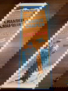 Gold Rush - Charlie Chaplin (1942) 20x59.75 UK Door Panel Movie Poster LB: Gold Rush - Charlie Chaplin (1942) 20x59.75 UK Door Panel Movie Poster LB, Please refer to the attached photos to determine the condition of this original vintage item. Note: LB means Linen Backed. Re