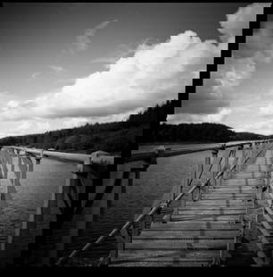 Kennick Resevoir, Devon - Silver Gelatin: Title: Kennick Resevoir, Devon - Silver Gelatin Photograph - Limited Edition of 10 Artist: Paul Cooklin Origin: United Kingdom Medium: Photography, Gelatin on Paper Dimensions: 16 W x 20 H x 0.1 D in