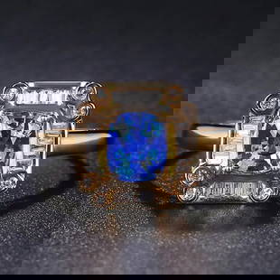 14K GOLD 1.00 CT NATURAL SAPPHIRE & DIAMOND & DIAMOND RING: Title:14K GOLD 1.00 CT NATURAL SAPPHIRE & DIAMOND & DIAMOND RING Description:Ref:230408409Gold Content:14K GoldRing Size:7.25USMain Gemstone:Natural SapphireNumber of stones:1Shape:CushionCarat Weight