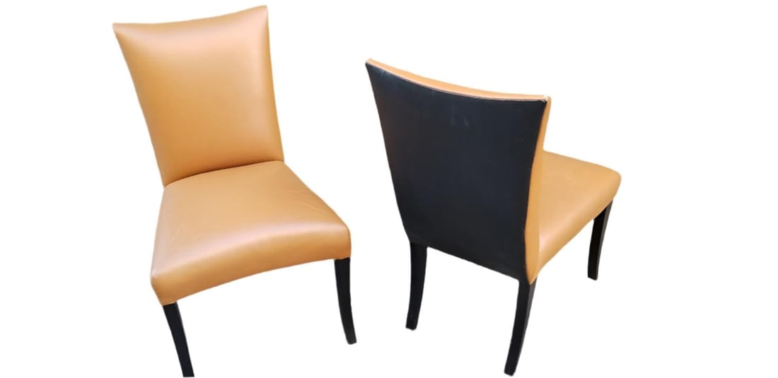 John Hutton for Donghia Phantom Dining Chairs - Set of 4: Vintage from before 2000 Vintage Modern John Hutton for Donghia Phantom Dining Chairs - Set of 4 A set of four elegant dining chairs by John Hutton for Donghia Circa 20th Century Dimensions H 34”