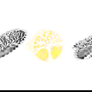 Natural Baltic Cognac Amber Tree of Life Adjustable Ring: Title: Natural Baltic Cognac Amber Tree of Life Adjustable Ring Description:Natural Baltic Cognac Amber Tree of Life Adjustable RingThis natural Baltic cognac amber tree of life adjustable ring is a u