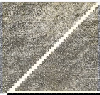 Jean Dubuffet pochoir "Le drap de terre": Medium: pochoir (after the lithograph). Printed in 1960 at the Jacomet atelier and published by Berggruen in an edition of 1500. Size: 8 1/2 x 9 inches (218 x 227 mm). There is another image printed o