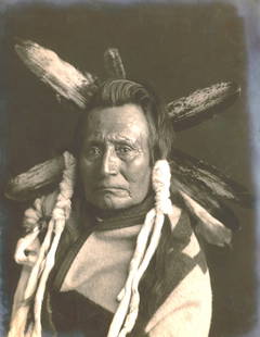 1906, LG FORMAT 13X19", WASCO CHIEF, HASH-NASH-SHUT: Title: 1906, LG FORMAT 13X19", WASCO CHIEF, HASH-NASH-SHUT Artist/Source: BENJAMIN A. GIFFORD Original Date: 1906 Dimensions: 19x13" Description: || UNITED STATES SHIPPING ONLY! || This lot is a Dye B