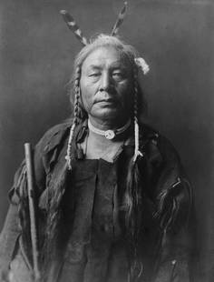 1908,EAGLE CHILD; BY EDWARD CURTIS: Title: 1908,EAGLE CHILD; BY EDWARD CURTIS Artist/Source: EDWARD S. CURTIS Original Date: 1908 Dimensions: 8X10 Description: || UNITED STATES SHIPPING ONLY! || This lot is a Dye Based Photolithograph w