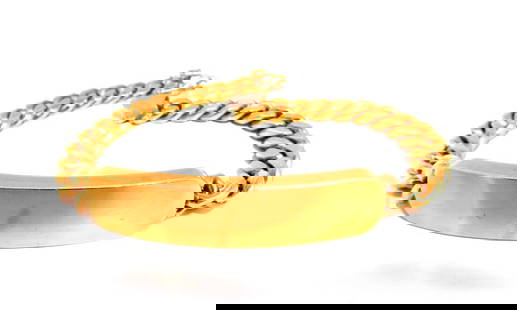 Curb Link ID Tag Bracelet 18kt 8 inch 50.5 Grams: Classic Curb Link Chain ID Tag Bracelet Durable, Well Made 18kt. yellow gold 50.5 Grams. 50 x 11.5mm ID Tag Deck 8 inch long 8.1mm Chain Reserve: $5,200.00 Shipping: Domestic: Free shipping to a