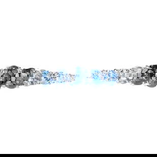 Original Blue Sapphire Diamond Elegant Brooch for Her: Brooch White Gold 14 K Diamond 76-RND 57-0,47-4/6 Blue Sapphire Weight 2.45 grams With a heritage of ancient fine Swiss jewelry traditions, is a Geneva based jewellery brand, which creates modern jewe