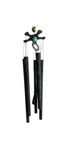 Walter Lamb mid century bronze modern art wind chime 15'': Title: Walter Lamb mid century bronze modern art wind chime 15'' Description:longer chime is 15' Date/Period: 20th century Materials:bronze / copper Dimension:15'' Reserve: $100.00 Shipping: Domestic: