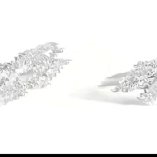 3-Stone Oval Round Lab-Created Diamond Engagement Ring 14K White Gold, 4.09 CTW: 3-Stone Oval Round Lab-Created Diamond Engagement Ring 14K White Gold, 4.09 CTW This is a beautiful diamond engagement ring! Please let us know if you have any questions. Diamonds: 4.09 ctw; 1 lab-cre