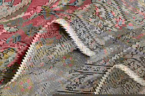 9'7x12'8 ft, PERSIAN OVERSIZED RUG: Title: 9'7x12'8 ft, PERSIAN OVERSIZED RUGOridign: Turkey Date/Period: 1960 - 1970 Materials: Wool and Cotton Size: Width: 9.7 feet Length: 12.8 feet Provenance: This Turkish one-of-a-kind Anatolian Vi