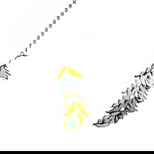 7 1/2" Stained Glass Feather Window Hanging Panel Suncatcher: 7 1/2" x 3" Such a wonderful reproduction stained glass window panel. Beautifully designed feather window panel using tiffany stained glass. This piece is made up of 12 total pieces of hand cut, stain