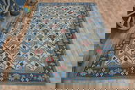 9'2x12'5 ft, OUSHAK AREA RUG