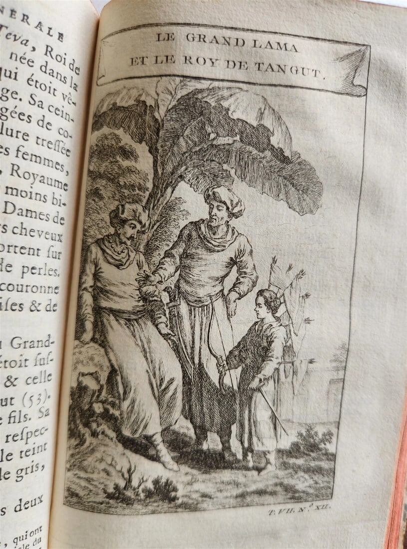 1749 HISTOIRE des VOYAGES antique VOL. 27 illustrated TRAVELS to SIBERIA RUSSIA (1 of 5)