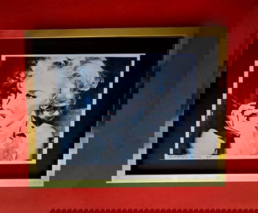 ALEXANDER DULAC | MARILYN MONROE Hand Signed Authentic Print Edition of 10 COA: My art is a celebration of the grandeur and splendor of the Legends of our Time. Through my portraits, I seek to immortalize those who not only define but also inspire aspiration and luxury in our con