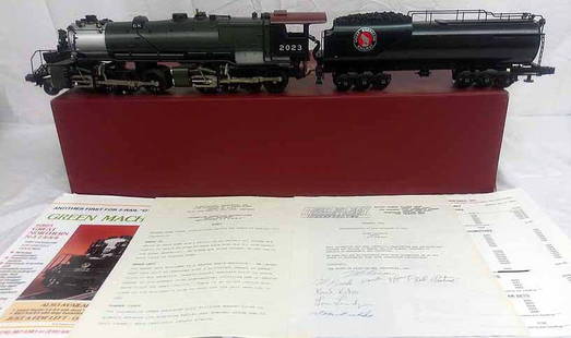 Right Of Way Great Northern 2-8-8-0 O-scale locomotive, Made in South Korea ,brass and steel,c10 .: Right Of Way Great Northern 2-8-8-0 O-scale locomotive, Made in South Korea ,brass and steel,c10 . Reserve: $880.00 Shipping: Domestic: Flat-rate of $75.00 to anywhere within the contiguous U.S. Inter