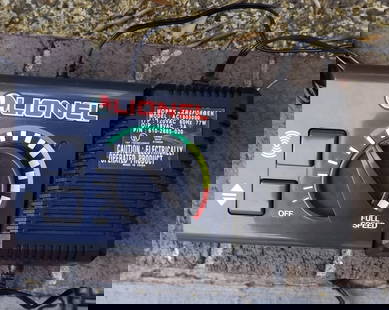 Lionel train controller.: Lionel train controller. Reserve: $29.00 Shipping: Domestic: Flat-rate of $18.00 to anywhere within the contiguous U.S. International: Flat-rate of $45.00 to anywhere in the world. International shipp