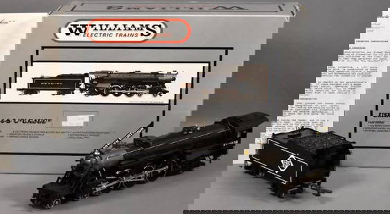 Wlliams O-Scale 4949 Pacific 4-6-2 Steam Locomotive & Tender "Erie".In original box, c10.: Wlliams O-Scale 4949 Pacific 4-6-2 Steam Locomotive & Tender "Erie".In original box, c10. Reserve: $279.00 Shipping: Domestic: Flat-rate of $45.00 to anywhere within the contiguous U.S. International: