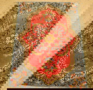 Persian KASHAN ,2'1" x 3'1": Title: Persian KASHAN ,2'1" x 3'1" Description:OLD,ANTIQUE KOWK WOOL_HIGH KPSI Persian KASHAN ORIENTAL RUG ..........with an