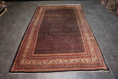 Persian Sarouk Mir Rug – Hand-knotted Original from Iran: Title: Persian Sarouk Mir Rug &#8211; Hand-knotted Original from Iran DescriptionPersian Sarouk Mir Rug &#8211; Hand-knotted Original from IranFor sale is a genuine hand-knotted Sarouk Mir rug from Ir