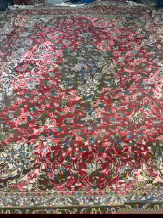 Hand Knotted Persian Bijar Rug 2.5x4.8 ft: Title: Hand Knotted Persian Bijar Rug 2.5x4.8 ft Description:Hand Knotted Persian Bijar Rug 2.5x4.8 ft Size: 2.5x4.8ft Circa:1980 Origin:Turkey Material:100 % Wool Reserve: $200.00 Shipping: Domestic:
