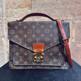 LOUIS VUITTON Vintage Monceau bag in monogram canvas