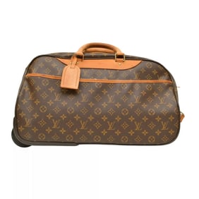 Louis Vuitton Brown Monogram Eole 50 Sac Voyage Rolling Luggage Suitcase M23204