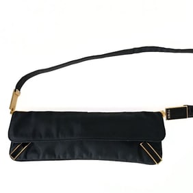 FENDI vintage baguette bag in nylon and snakeskin