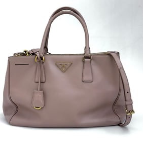 PRADA Galleria Large Bag in Saffiano Lux Powder