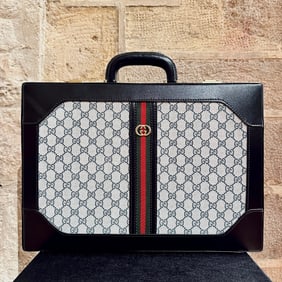 GUCCI 24 hour Savoy briefcase from the 80s
